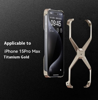 Aluminum Alloy Case New Hollow-out Frameless Heat Radiating Phone Shell