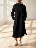 Polyester Women's Hoodie Dress